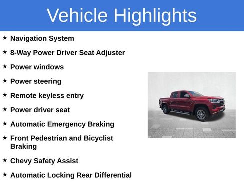 Certified 2026 Chevrolet Colorado LT w/ Advanced Trailering Package RWD image 5
