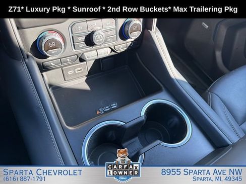 Used 2024 Chevrolet Tahoe Z71 w/ Luxury Package AWD/4WD image 39