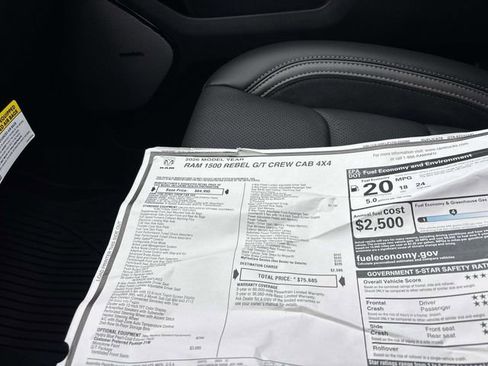 New 2026 RAM 1500 Rebel w/ G/T Package image 18