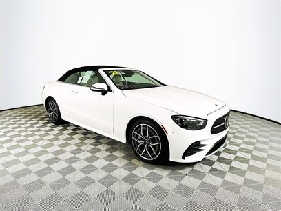 Certified 2021 Mercedes-Benz E 450 4MATIC Cabriolet