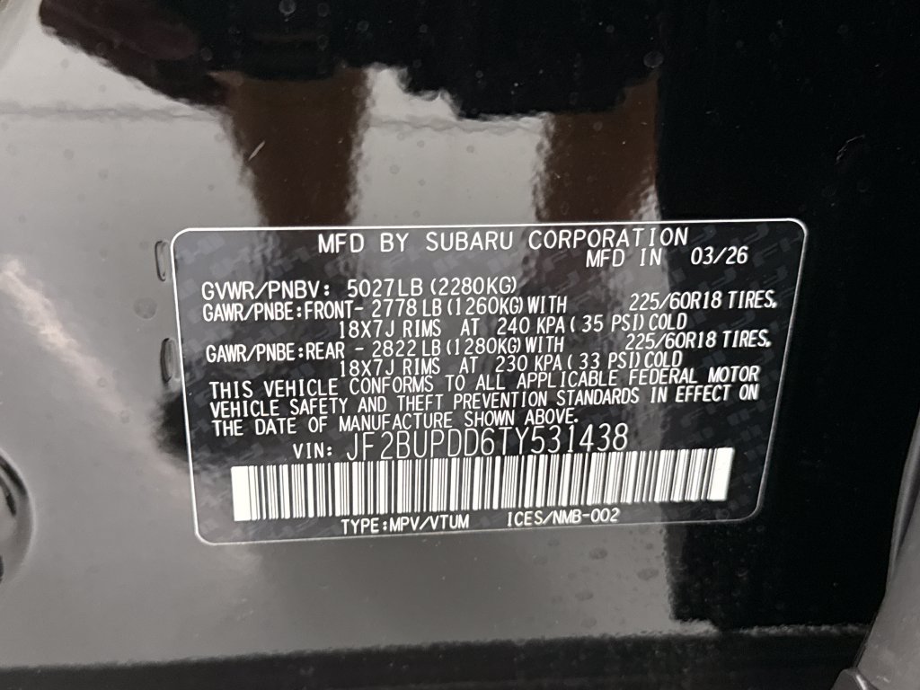 New 2026 Subaru Outback Limited AWD/4WD image 30