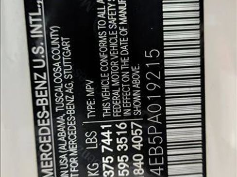 Certified 2023 Mercedes-Benz EQS 580 4MATIC SUV image 25