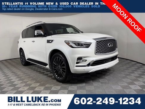 Used 2024 INFINITI QX80 Sensory w/ Cargo Package AWD/4WD image 1
