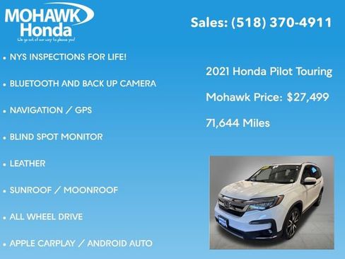 Used 2021 Honda Pilot Touring image 7