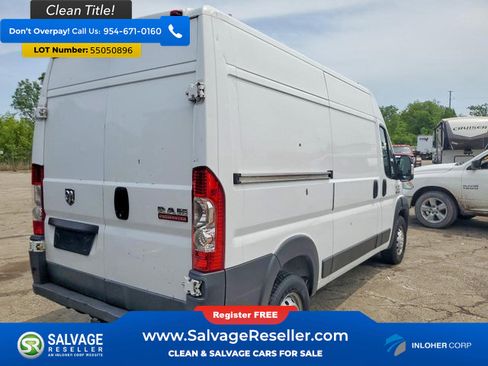 Used 2017 RAM ProMaster 2500 w/ Mopar Trailer Tow Group FWD image 4