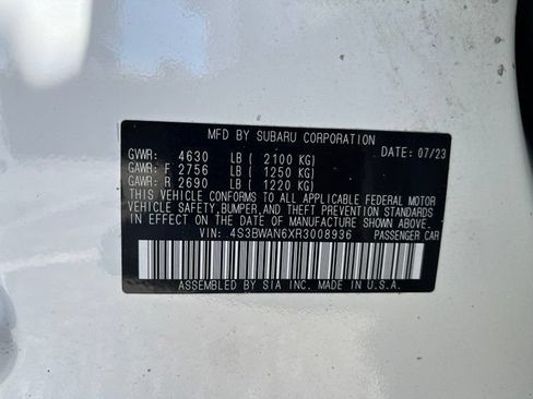 Used 2024 Subaru Legacy Limited AWD/4WD image 13