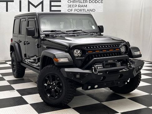 Used 2022 Jeep Wrangler Unlimited Sport AWD/4WD image 1