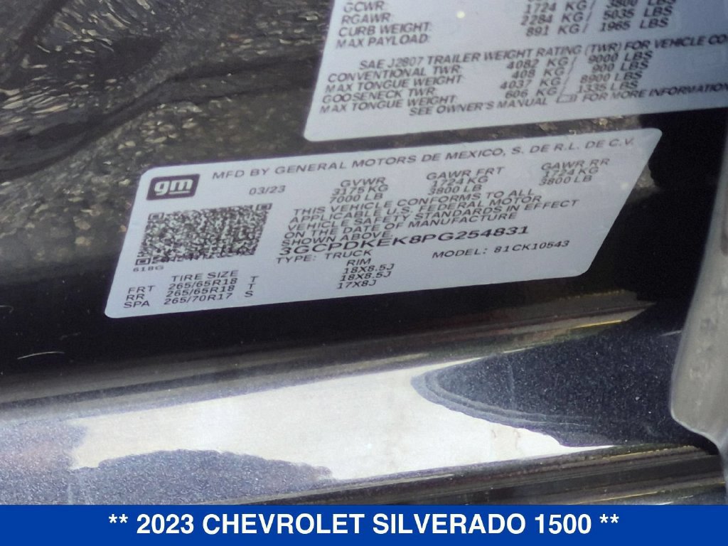 Used 2023 Chevrolet Silverado 1500 LT AWD/4WD image 35