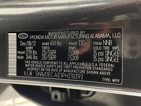 Used 2023 Hyundai Tucson Limited w/ Cargo Package image 30