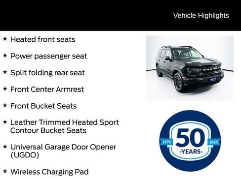 Certified 2023 Ford Bronco Sport Outer Banks w/ Tech Package image 16