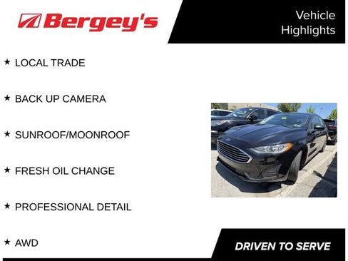 Used 2020 Ford Fusion SE AWD/4WD image 4