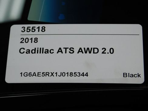 Used 2018 Cadillac ATS 2.0T AWD Sedan image 98