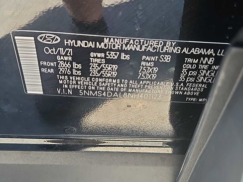 Used 2022 Hyundai Santa Fe Limited AWD/4WD image 14