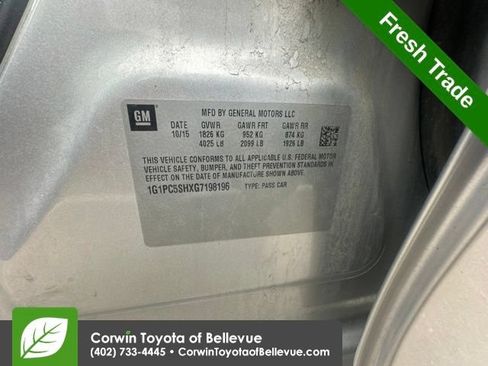Used 2016 Chevrolet Cruze LS FWD image 15