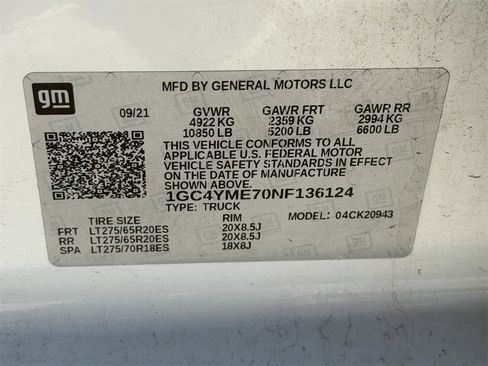 Used 2022 Chevrolet Silverado 2500 Custom w/ Custom Value Package image 26