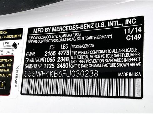 Used 2015 Mercedes-Benz C 300 4MATIC Sedan image 19