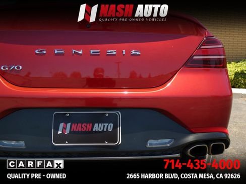 Used 2022 Genesis G70 2.0T RWD image 18