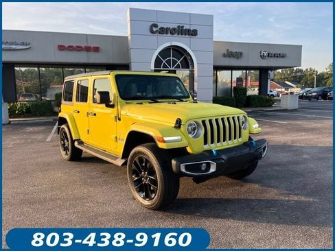 Used 2022 Jeep Wrangler Unlimited Sahara w/ Safety Group AWD/4WD image 1