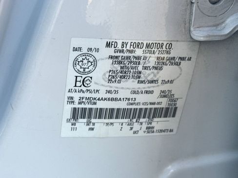 Used 2011 Ford Edge Sport w/ Canadian Touring Pkg image 30