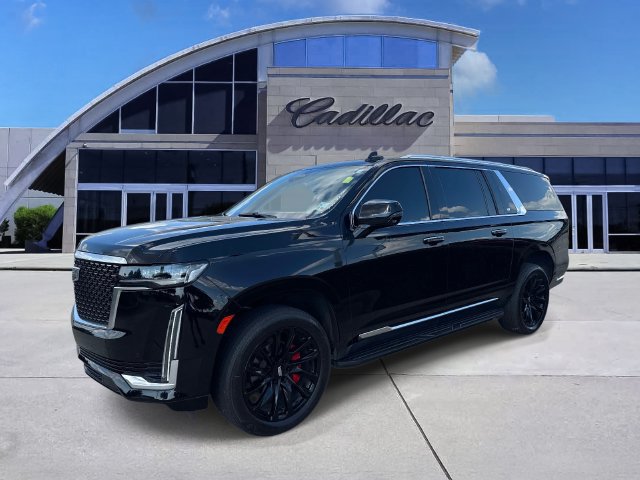 Used 2022 Cadillac Escalade ESV Luxury w/ LPO, Illumination Package AWD/4WD image 1