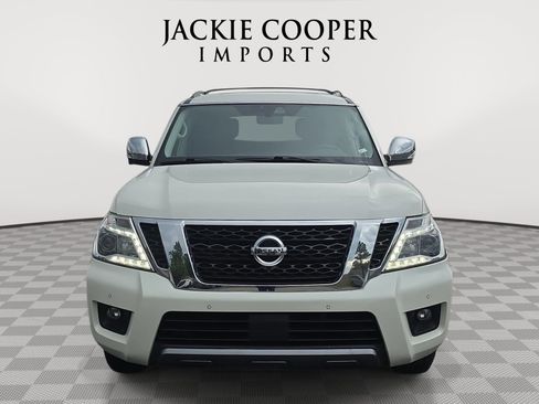 Used 2019 Nissan Armada Platinum w/ Captain's Chairs Package RWD image 2