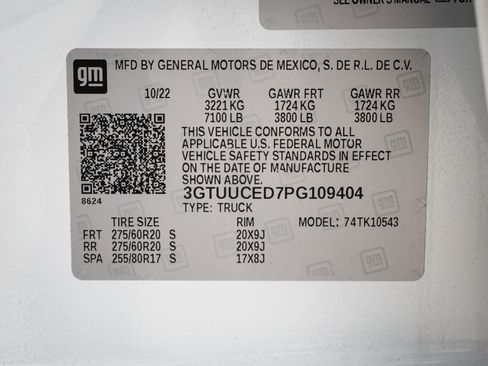 Used 2023 GMC Sierra 1500 Elevation w/ Preferred Package AWD/4WD image 35