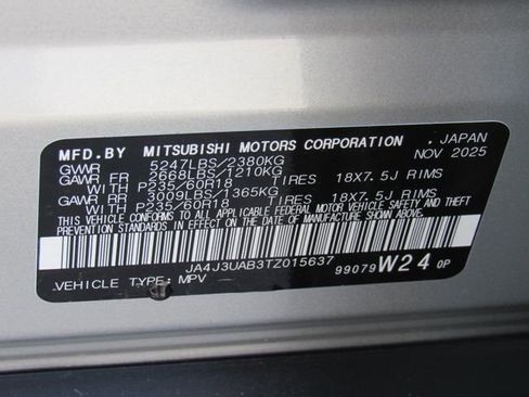 New 2026 Mitsubishi Outlander ES FWD image 22