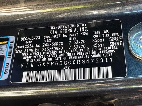 Used 2024 Kia Telluride S w/ S Sunroof Package AWD/4WD image 30