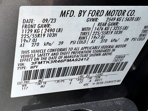 Certified 2023 Ford Mustang Mach-E Premium RWD image 48