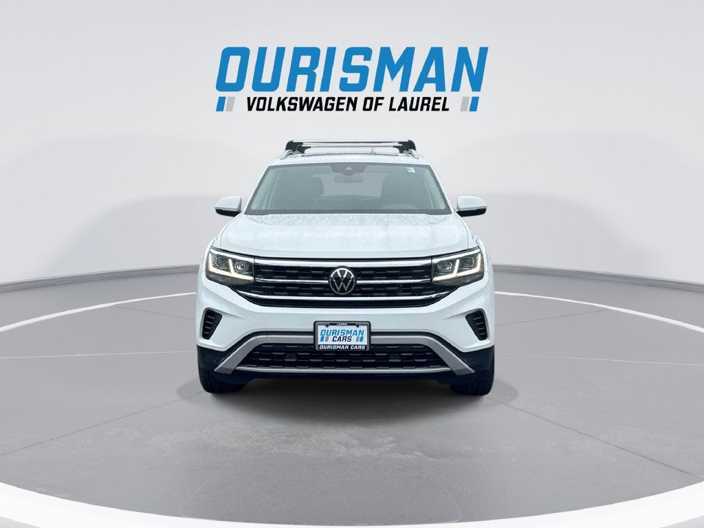 Used 2021 Volkswagen Atlas SEL AWD/4WD image 3