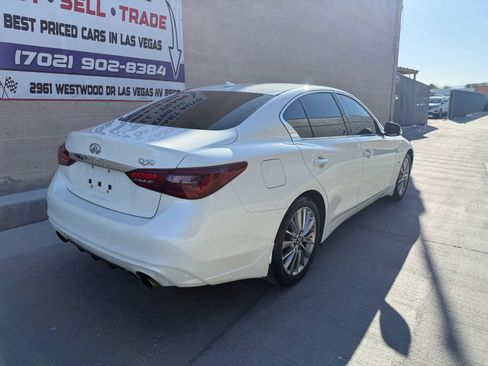 Used 2018 INFINITI Q50 Luxe w/ Cargo Package (L95) RWD image 4