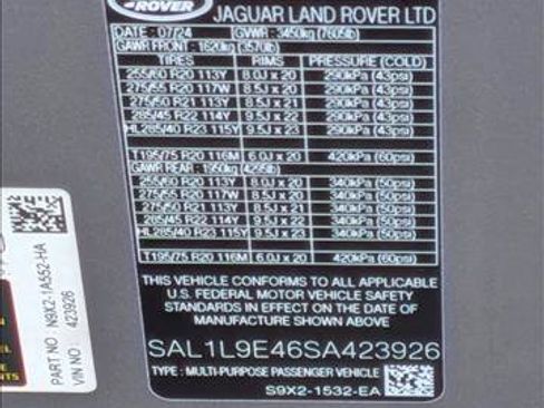 Certified 2025 Land Rover Range Rover Sport Dynamic SE AWD/4WD image 26
