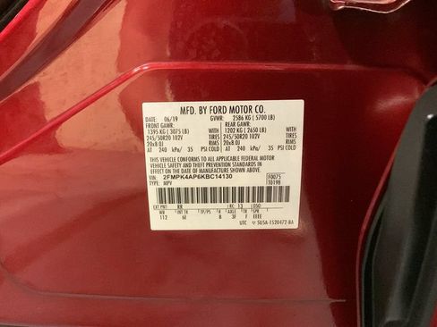 Certified 2019 Ford Edge ST w/ Convenience Package AWD/4WD image 53