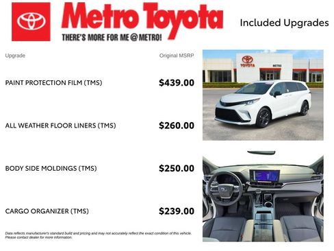 Certified 2025 Toyota Sienna XSE AWD/4WD image 4