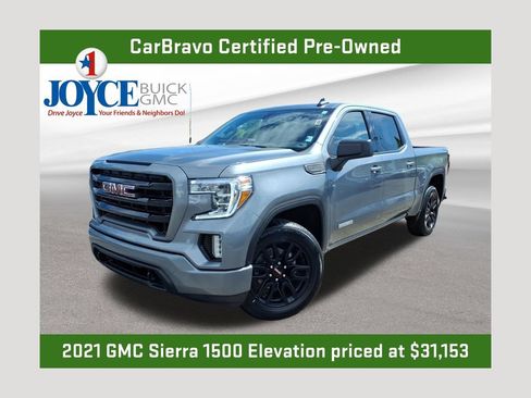 Certified 2021 GMC Sierra 1500 Elevation AWD/4WD image 1