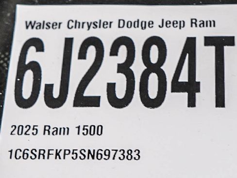 Used 2025 RAM 1500 Tungsten w/ Trailer Tow Group AWD/4WD image 30