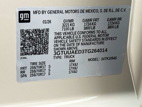 New 2026 GMC Sierra 1500 Pro w/ Pro Value Package AWD/4WD image 29