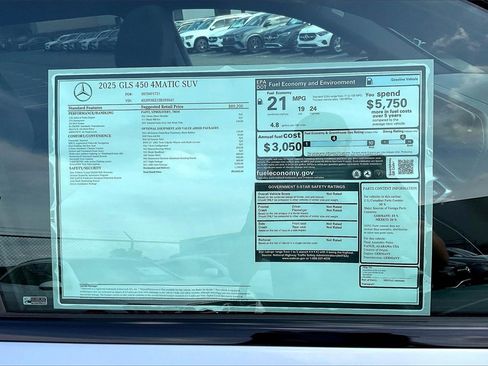 New 2025 Mercedes-Benz GLS 450 4MATIC image 14
