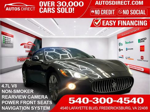 Used 2015 Maserati GranTurismo Convertible RWD image 1