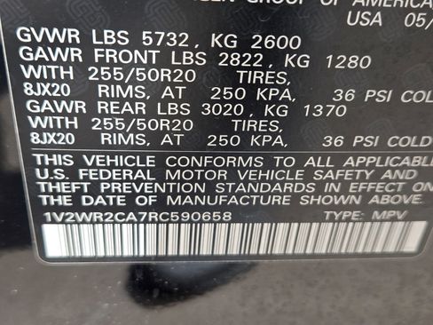 New 2024 Volkswagen Atlas SE image 21