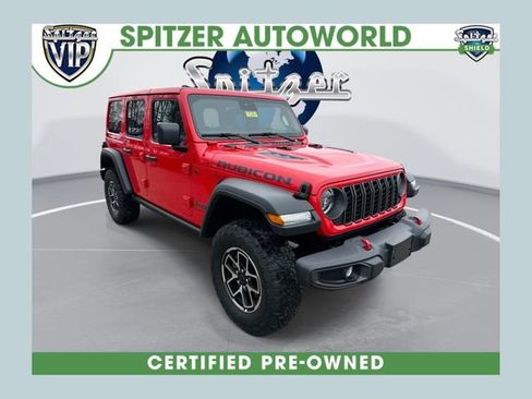 Used 2025 Jeep Wrangler Unlimited Rubicon AWD/4WD image 1
