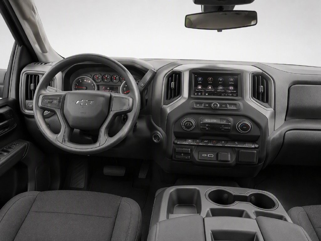Used 2024 Chevrolet Silverado 1500 Custom Trail Boss w/ Dark Appearance Package AWD/4WD image 18