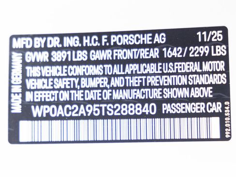 Certified 2026 Porsche 911 GT3 RWD image 35