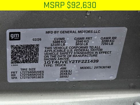 New 2026 GMC Sierra 3500 AT4 w/ AT4 Premium Plus Package image 42