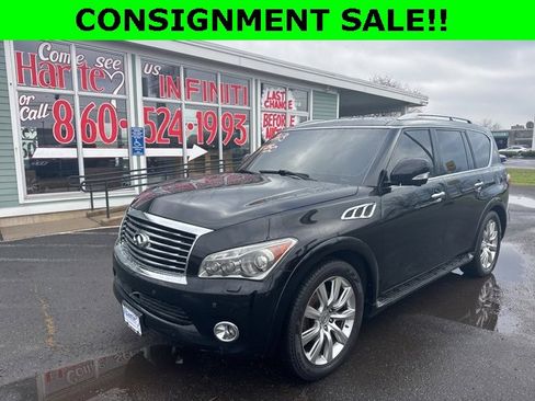 Used 2013 INFINITI QX56 4WD w/ Deluxe Touring Pkg image 1