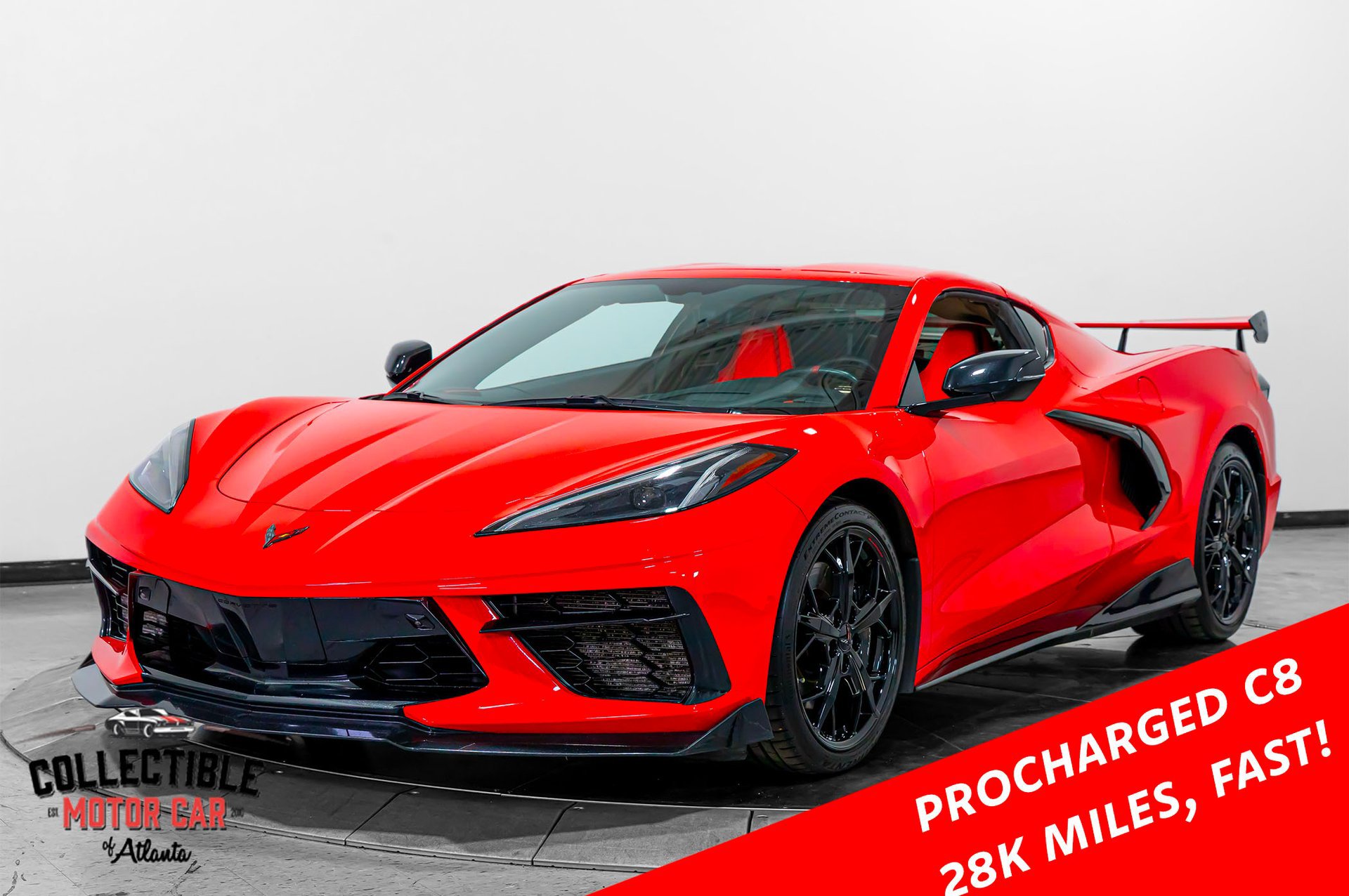 Used 2020 Chevrolet Corvette Stingray Preferred Cpe w/ 2LT Preferred Equipment Group RWD image 1
