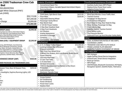 New 2025 RAM 2500 Tradesman w/ Safety Group image 5