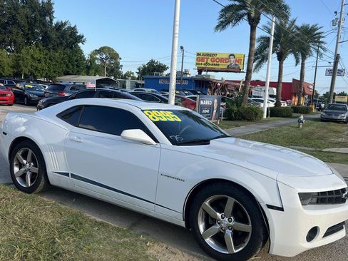 Used 2011 Chevrolet Camaro LT w/ Black Stripe Package RWD image 3