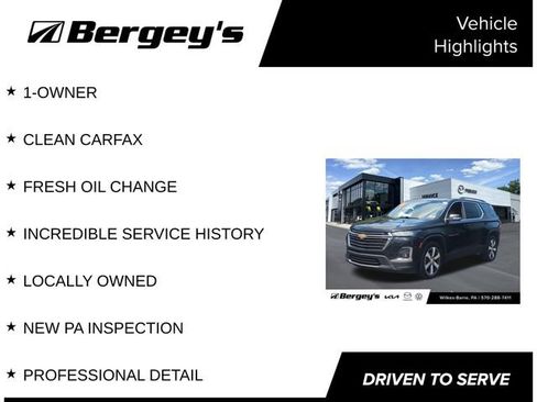 Used 2022 Chevrolet Traverse LT w/ LT Premium Package AWD/4WD image 4