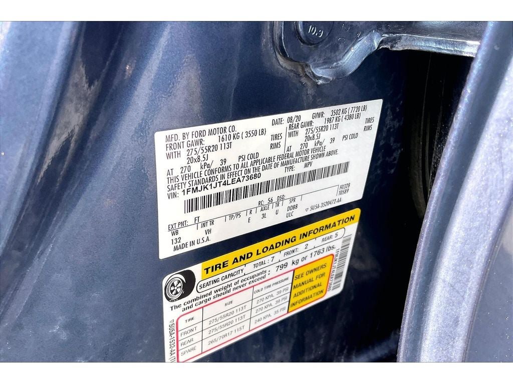 Used 2020 Ford Expedition Max XLT w/ Equipment Group 202A AWD/4WD image 35